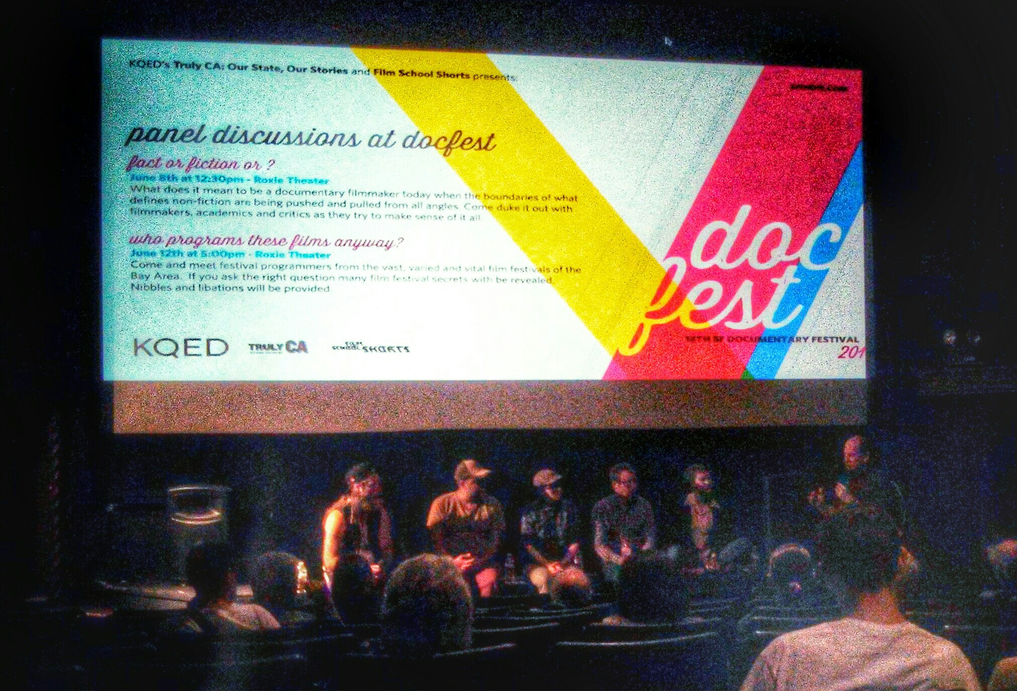 One DocFest panel down, more to come!